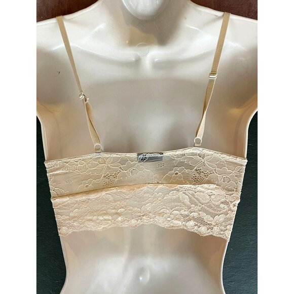 Sparkle & Fade Urban Outfitters Lace Cropped Top Size XXS - XS - Picture 2 of 3